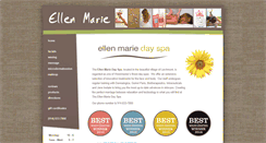 Desktop Screenshot of ellenmariedayspa.com